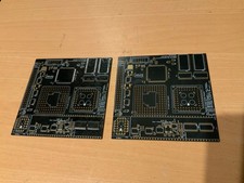 2 Platinen zum Anfertigen von 030er Turbokarten für den Amiga 500