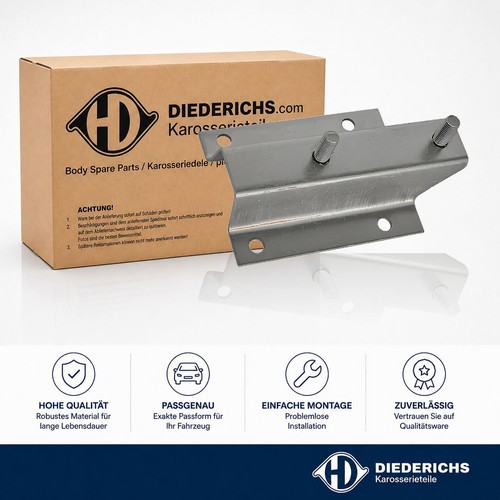 Halter stossfänger vorne - halter,