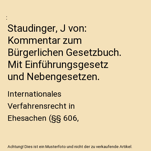Staudinger von kommentar - j, von: