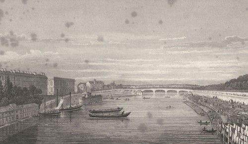 Paris pont louis - xvi,, von