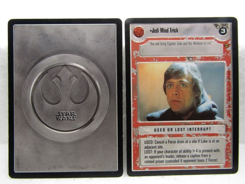 Star wars 1998 ccg jabba - star, jabba`s