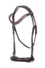 Gebissloser Zaum Bitless Bridle Trense Glitzer Pink Belinda Crown Club