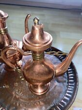 Alte Orientalische Kupfer Tee Kanne