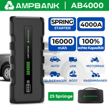 Ampbank AB4000 Auto Starthilfe