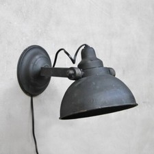 Vintage Wandlampe mit Schalter