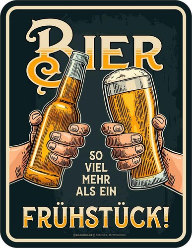 Bier frühstück - -,