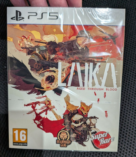 Laika aged through blood - blood,