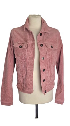 Rosa cord jacke - rosa, größe