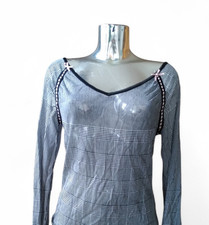 schwarz/weiss kariertes Shirt