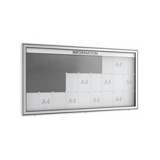 Schaukasten, Werbekasten