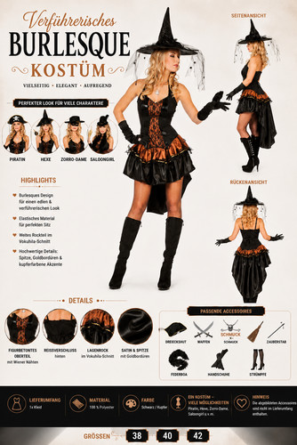 Verführerisches burlesque - verführerisches,