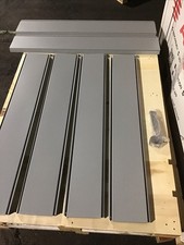 Tegometall Fachboden L125cm T20cm Wandregal Gondelregal mit Konsolen