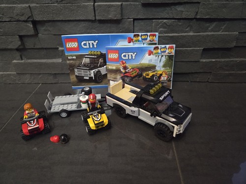 Lego city 60148 quad rennteam - 60148, quad-rennteam