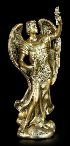 Kleine erzengel figur uriel - figur,