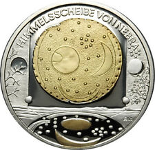 10 Euro BRD Himmelsscheibe von Nebra 2008 PP Silber mit Goldapplikation