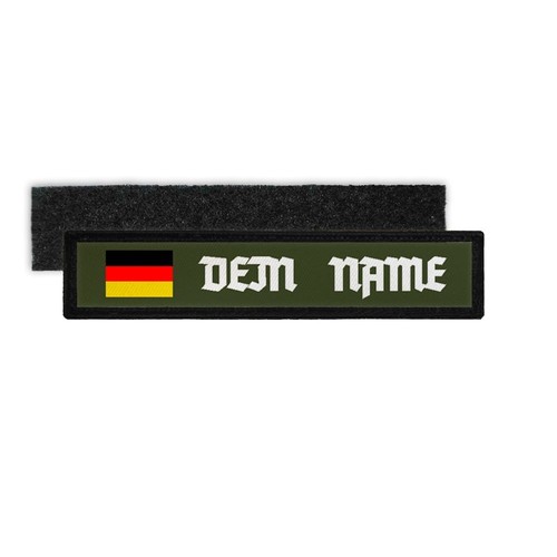 Namenschild patch namen - namenschild,