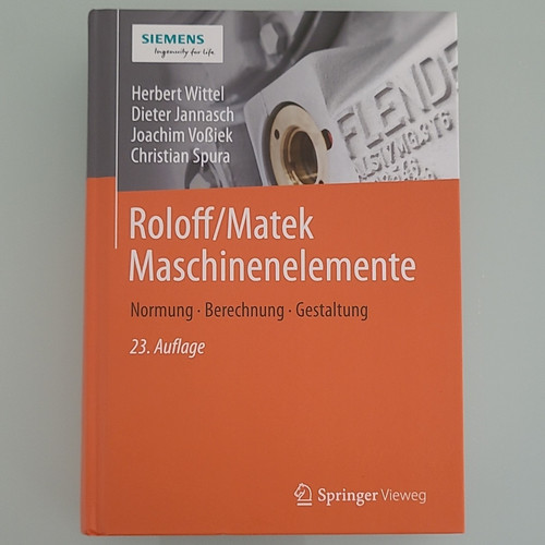 Roloff matek maschinenelemente - roloff/matek,