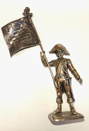 Zinnfigur standartenträger - zinnfigur,