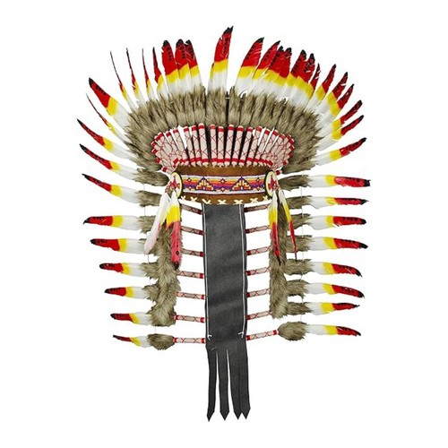 Indianer kopfschmuck mit - indianer-kopfschmuck,