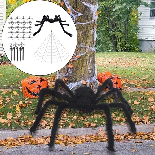 Halloween-Spinnen-Dekoration