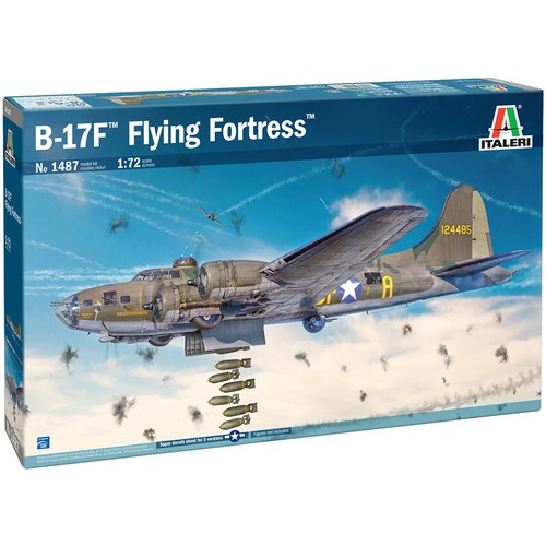 Italeri 17f flying - b-17f, fortress
