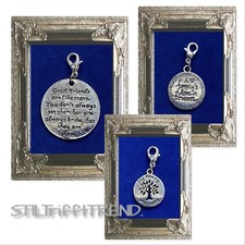 CHARM ANHÄNGER beschriftet