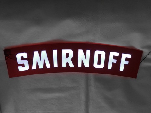 Smirnoff werbe neon - werbe,