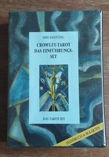 Thoth-Tarot-Karten von Aleister Crowley und Frieda Harris, 80 Karten + Buch