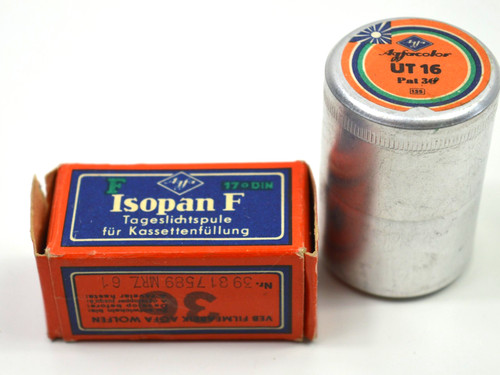 Agfa isopan filmrolle - isopan, 36
