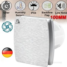 Ø100mm Badlüfter leise mit
