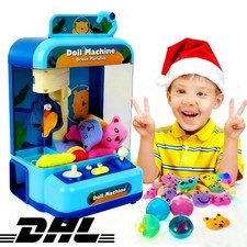 Automatische Doll Machine Kids Coin Operated Play Game Mini Claw Catch Toy Crane