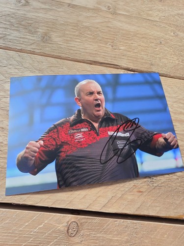 Phil taylor signed - (dart),