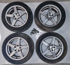 4×ALUFELGE KBA 47046  KOMPLETTREIFEN RADSATZ 16ZOLL OPEL ASTRA H 205/55 R16 91H 