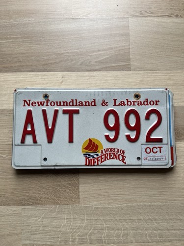 Autokennzeichen newfoundland - autokennzeichen,
