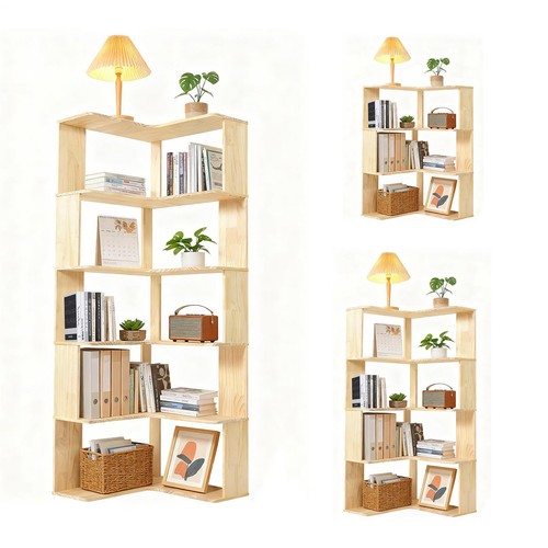 Bücherregal eckregal - bücherregal,