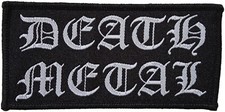 DEATH METAL - Patch - 4,8 cm x
