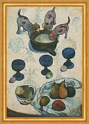Still life with three puppies - still,