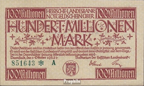 Banknoten deutsches reich 1923 - deutsches,