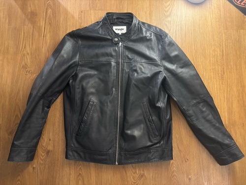 Wrangler lederjacke - wrangler,