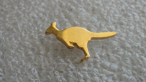 Pin goldenes känguru - pin,