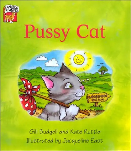 Pussy cat - cat, reading)