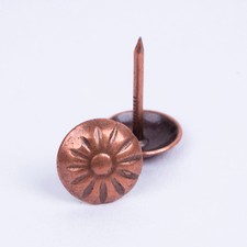 500 / 1000 St. Polsternägel "Blume" Ø11mm x 15mm Dekonägel Ziernägel Möbelnägel