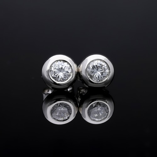 Diamanten ohrstecker 750 gold - diamanten,