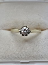 585 Diamantring, Goldring, ca