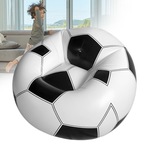 Aufblasbares fußball sofa - aufblasbares,