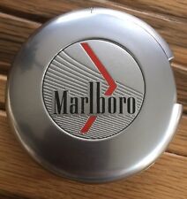 Marlboro Rot Rund Feuerzeug Gas Neu wiederbefüllbar Original Sammlerstück selten