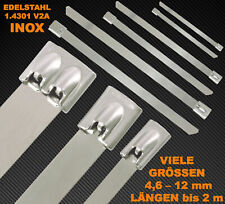 1-1000x Kabelbinder Edelstahl