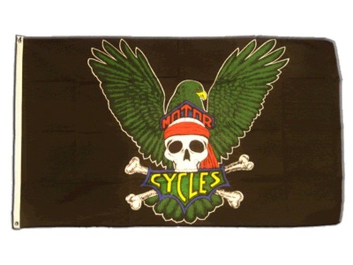 Fahne biker motorcycles flagge - fahne,