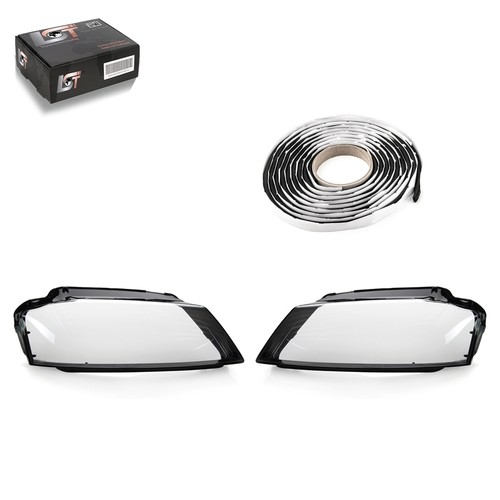Scheinwerfer glas - 2x,