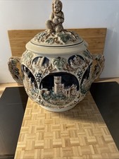 Alter Burgenbowle Topf mit